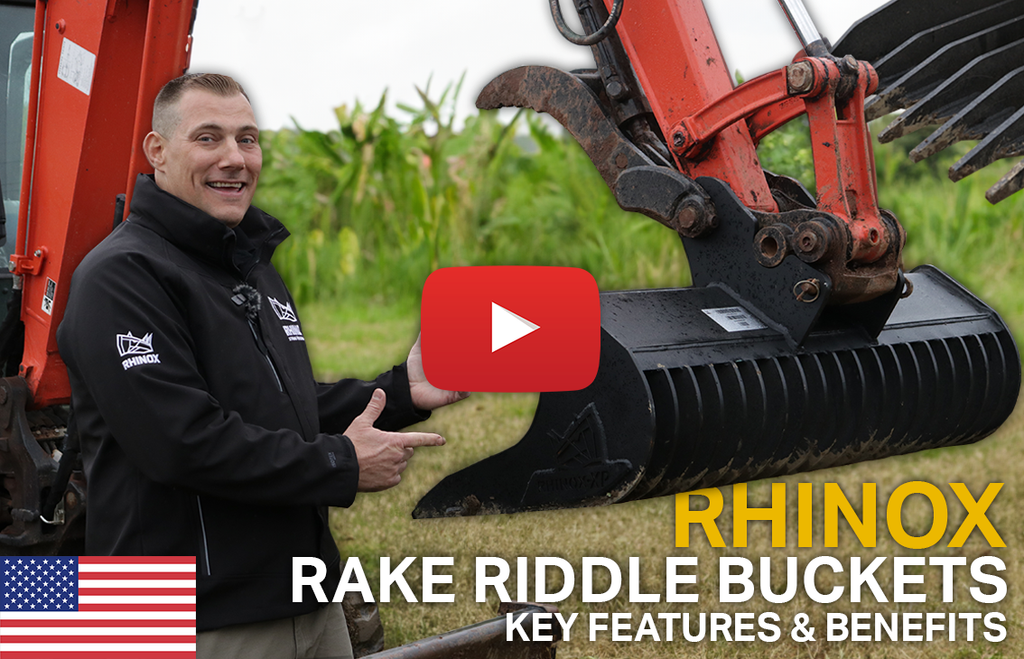 Rake Riddle Buckets - The BEST 2-in-1 attachment (Video)