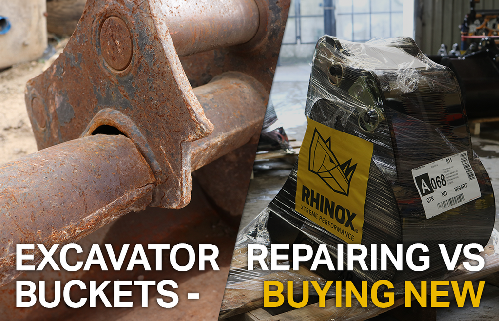 Excavator Buckets - Should you repair or replace your bucket?