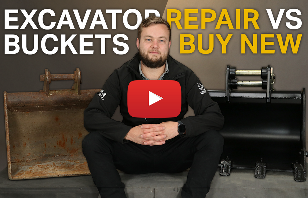 Repairing VS Buying New - When should I buy a NEW excavator bucket? (Video)