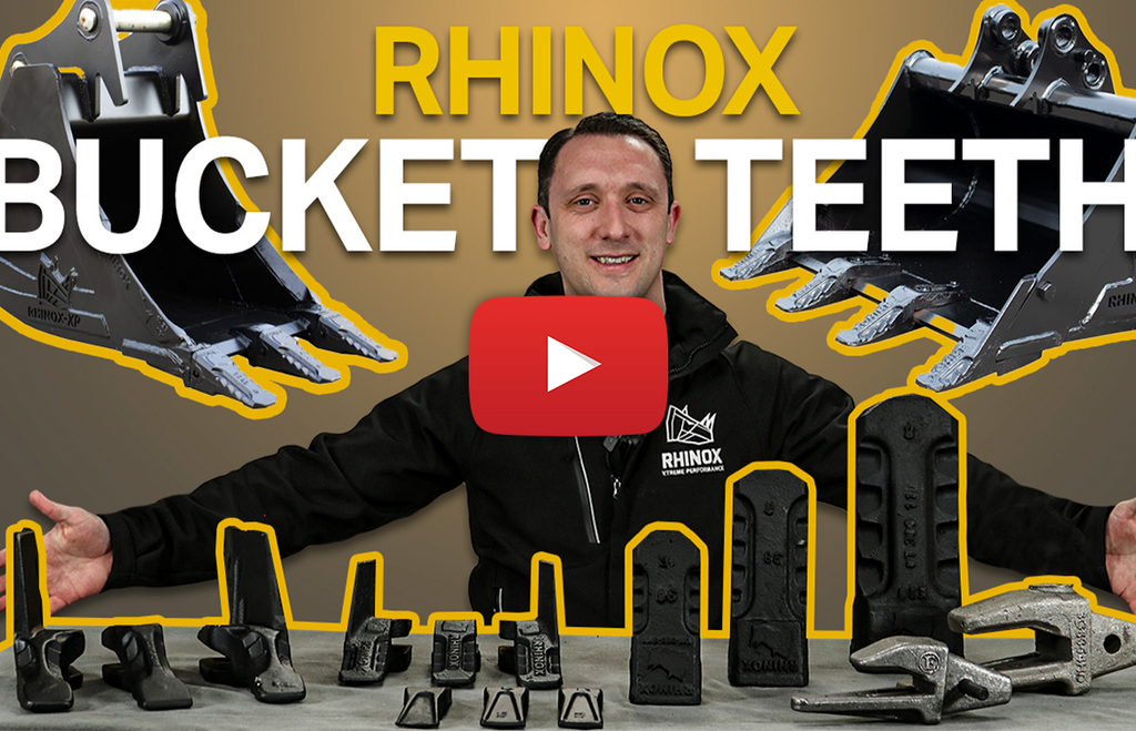 Rhinox Excavator Bucket Teeth - What teeth fit my bucket? (Video)