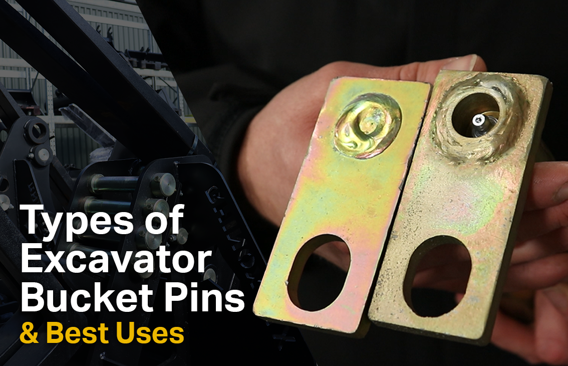Digger Pin Position Types of Excavator Bucket Pins & Best Uses – Rhinox Group US