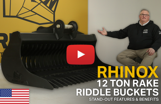 12 Ton Rake Riddle Bucket - Key Specs & Best Uses (Video)