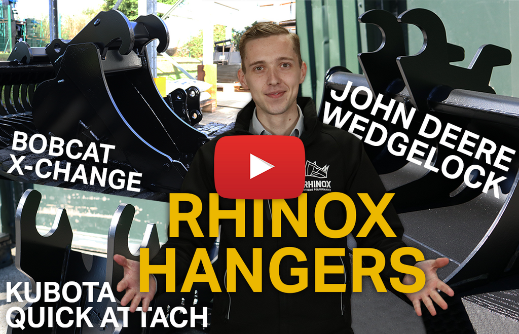 Bobcat X-Change, Kubota Quick Attach & John Deere Wedgelock - Rhinox Excavator Attachments (Video)