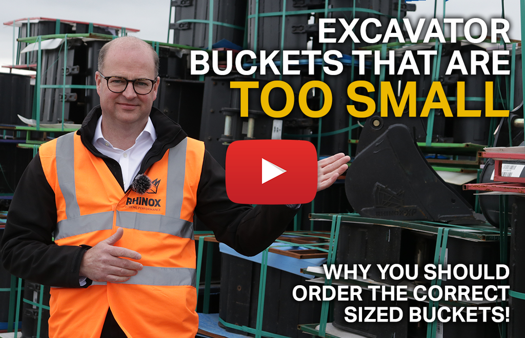 Undersized Excavator Buckets - Using the Correct Size (Video)