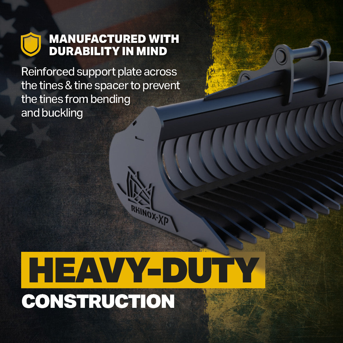 CASE CX145DSR Excavator Rake Riddle Bucket - 72