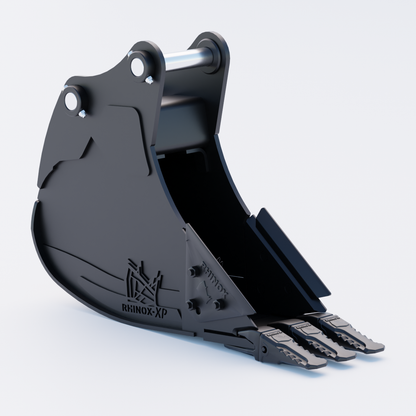 Takeuchi TB2150R Excavator Bucket - 12" Heavy Duty Digging Bucket Front