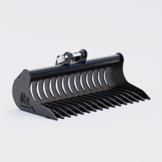 JCB 8018 / 8018 CTS Rake Riddle Bucket 36" / 900mm Front