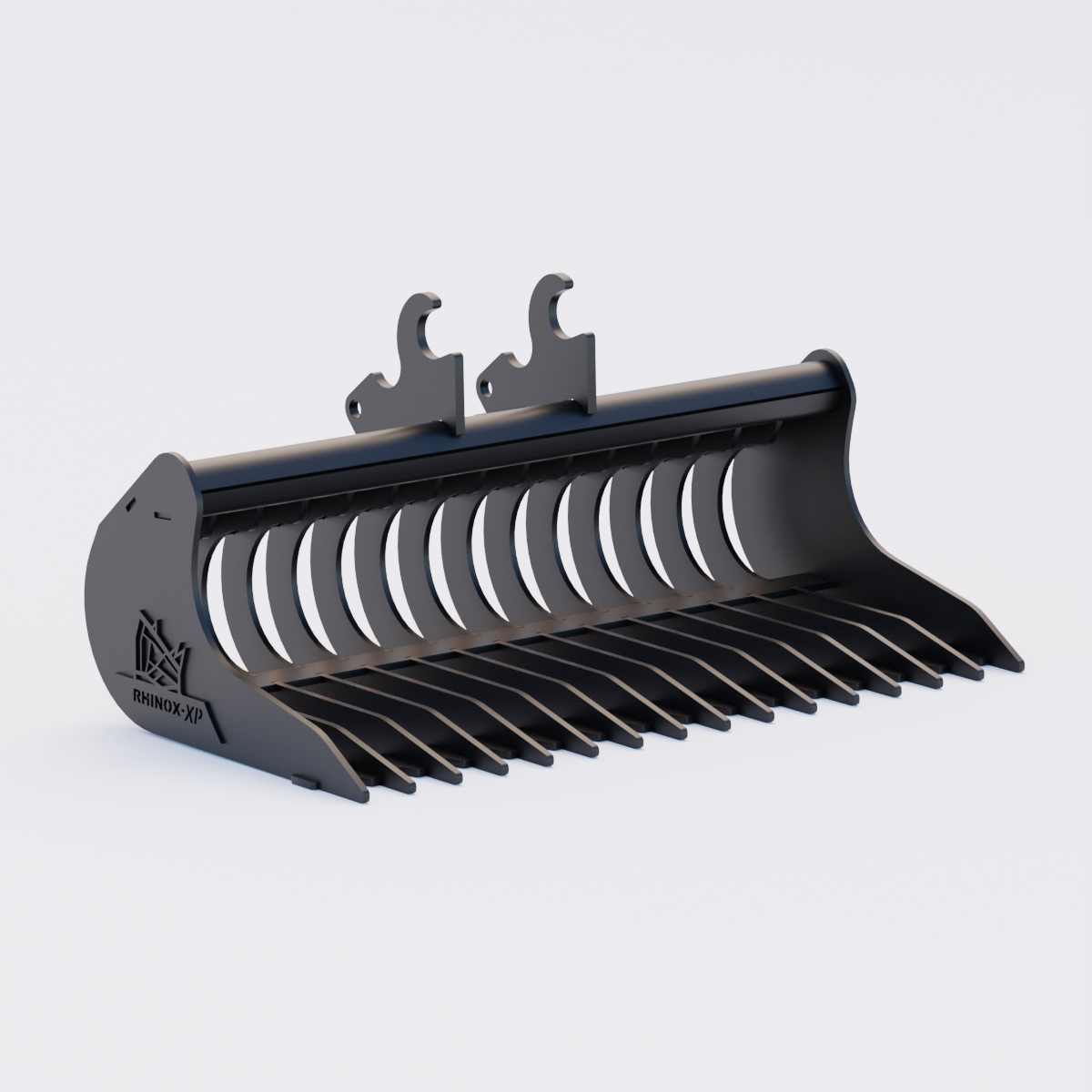 Kubota KX41 Quick Attach Rake Riddle Bucket 36 Inch Front