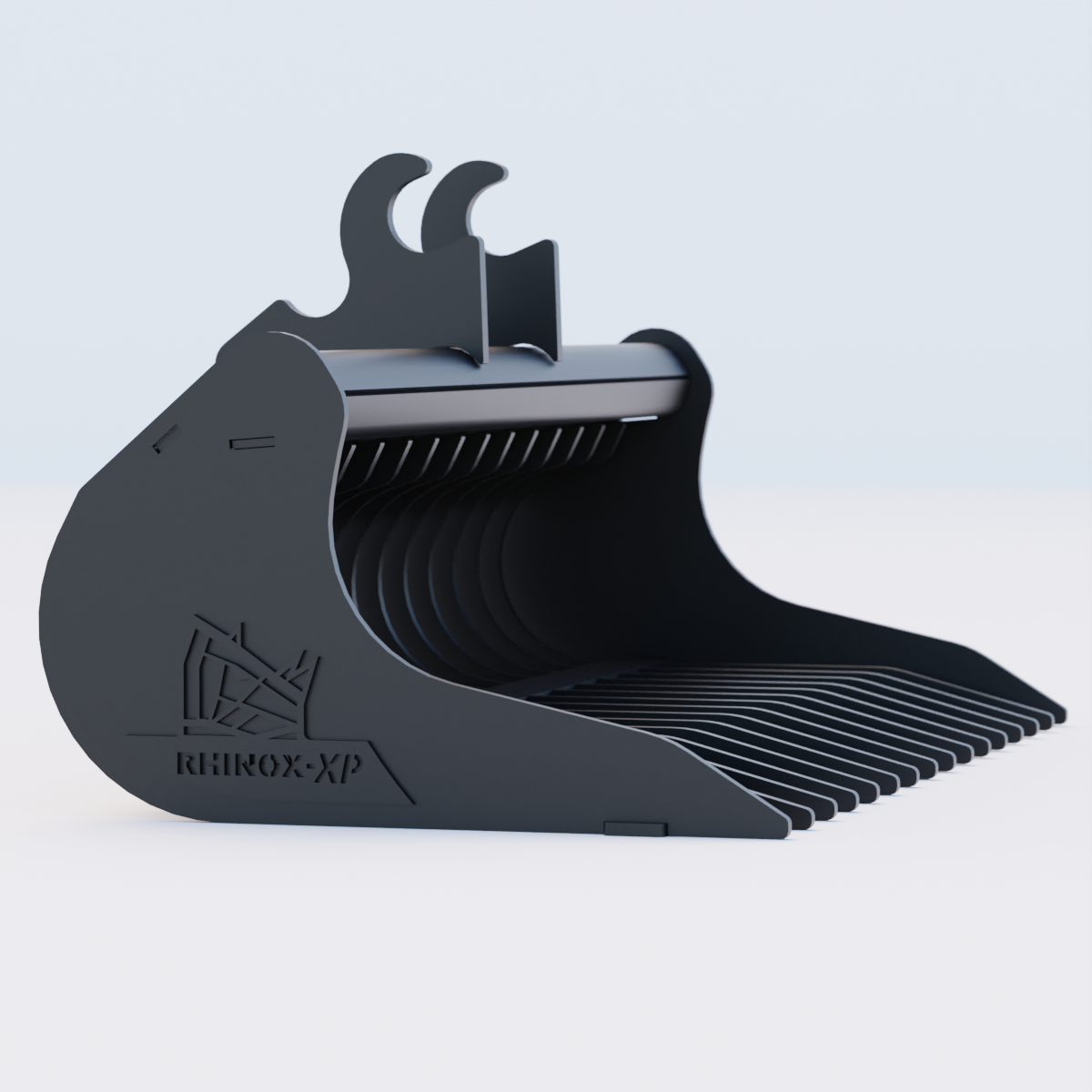 Kubota U17 Quick Attach Rake Riddle Bucket 36 Inch Side