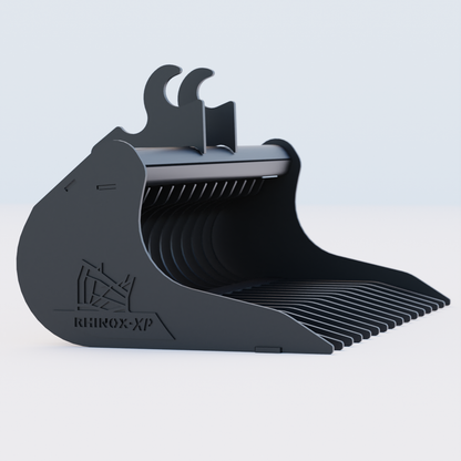 Kubota U17 Quick Attach Rake Riddle Bucket 36 Inch Side