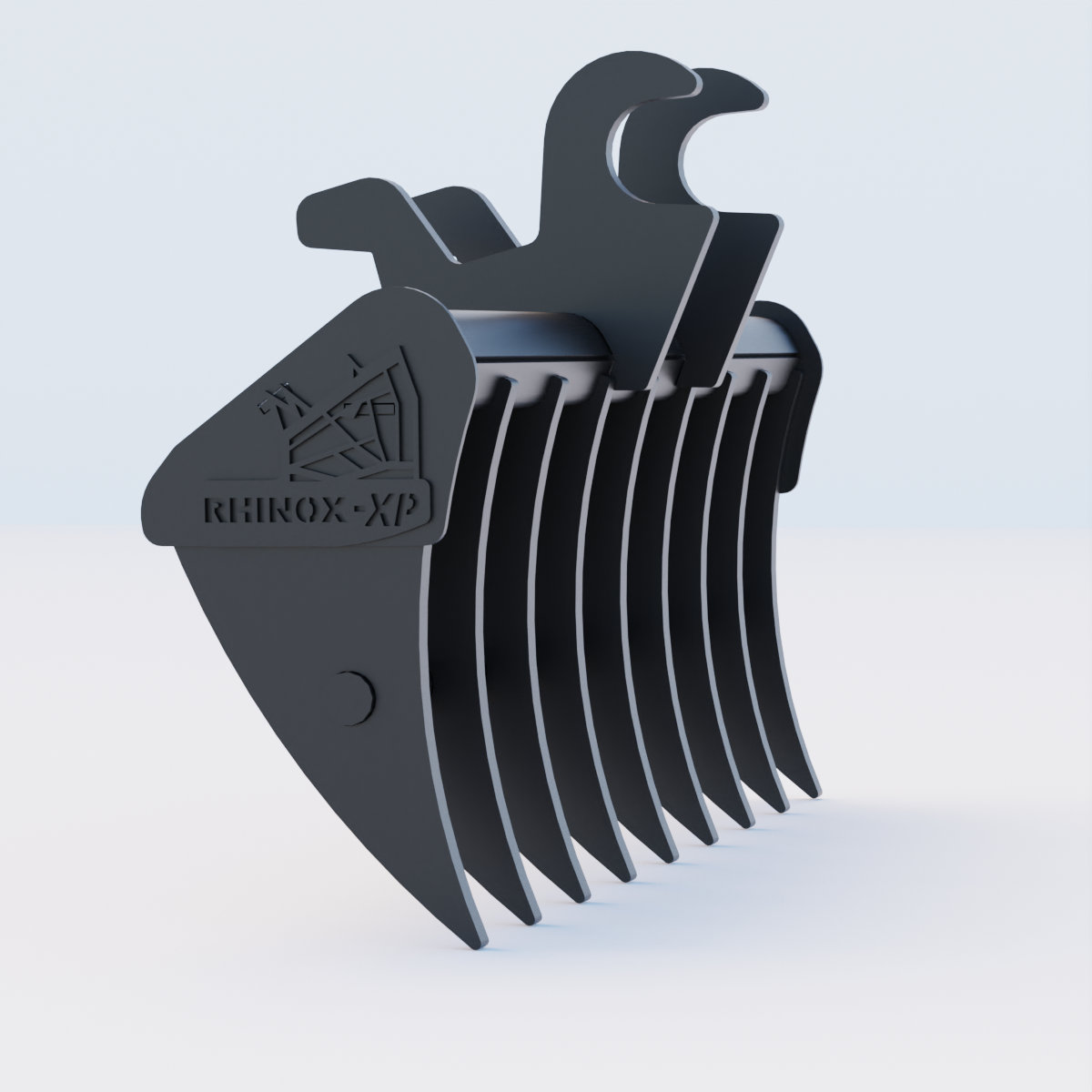 Hitachi ZX19U Land Rake 36 " / 915mm Side