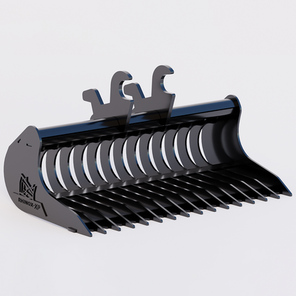 Hitachi ZX17U Rake Riddle Bucket 36" / 915mm