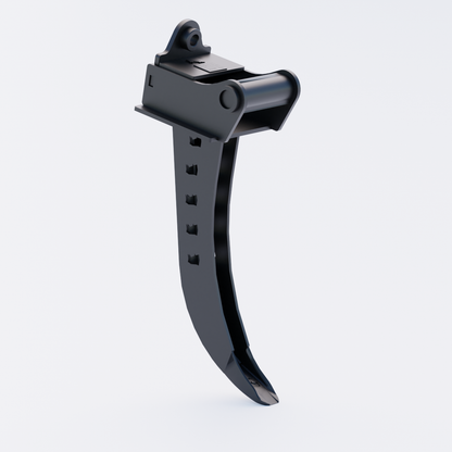 27" Deep Micro Trenching Bucket to suit TAG Coupler QC27 (1.25" Pin) Front