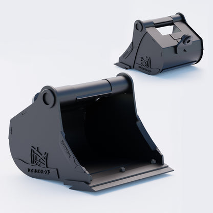 18" Heavy Duty Digging Bucket to suit TAG Coupler QC27 (1.25" Pin) Front & Back - Variant 2