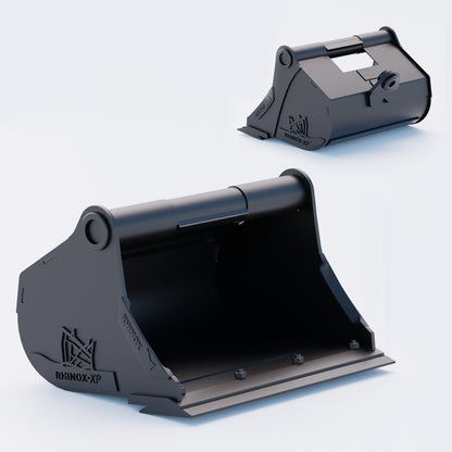 24" Heavy Duty Digging Bucket to suit TAG Coupler QC27 (1.25" Pin) Front & Back - Variant 2