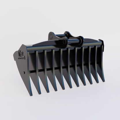 Develon DX200LC-7 Excavator Land Clearance Rake - 84" Heavy Duty