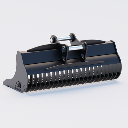 Develon DX225LC-7 Excavator Rake Riddle Bucket - 84" Back