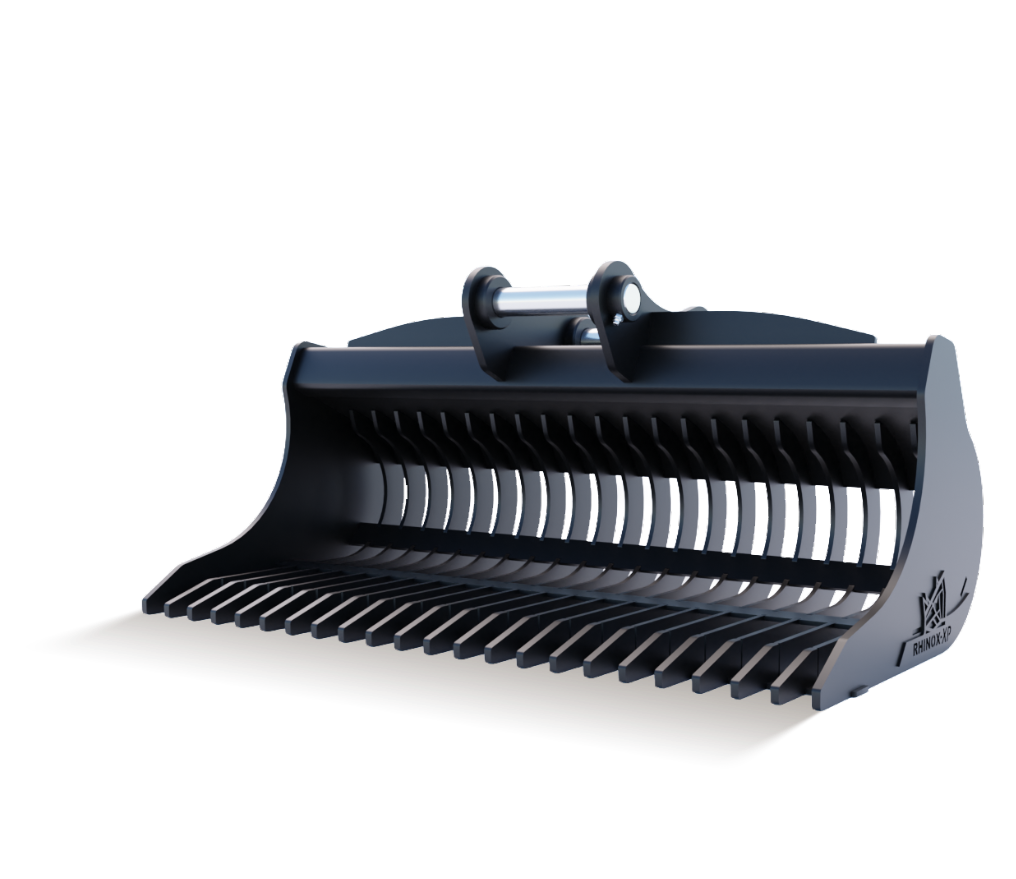 XCMG XE80U Rake Riddle Bucket 60 XCMG XE80U Rake Riddle Bucket 60