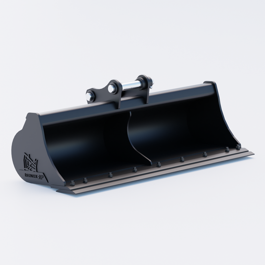 Hitachi ZX35 Ditch Cleaning Bucket - 48 Inch - Front