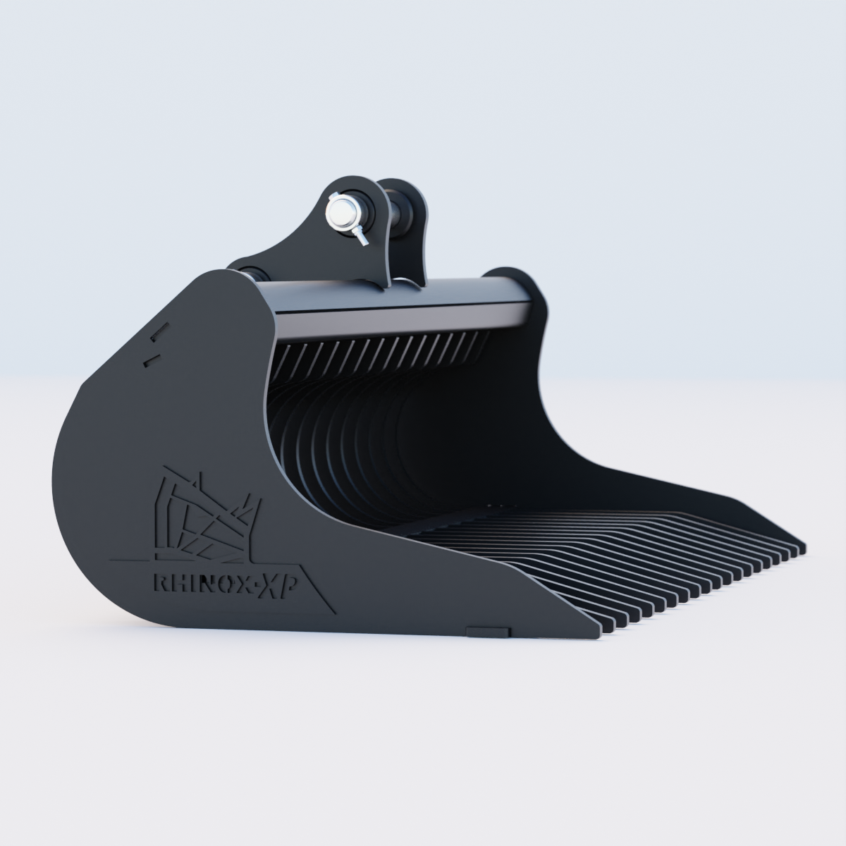 2H Rake Riddle Bucket 48" / 1200mm Side