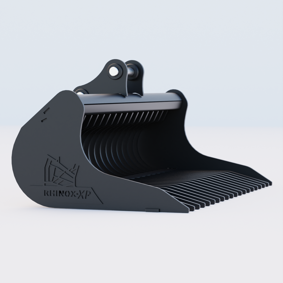 2J Rake Riddle Bucket 48" / 1200mm Side