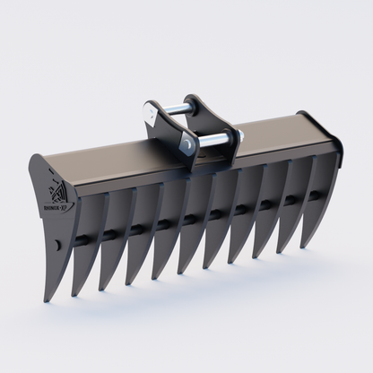 Yanmar VIO27 Land Rake 48" / 1200mm Back