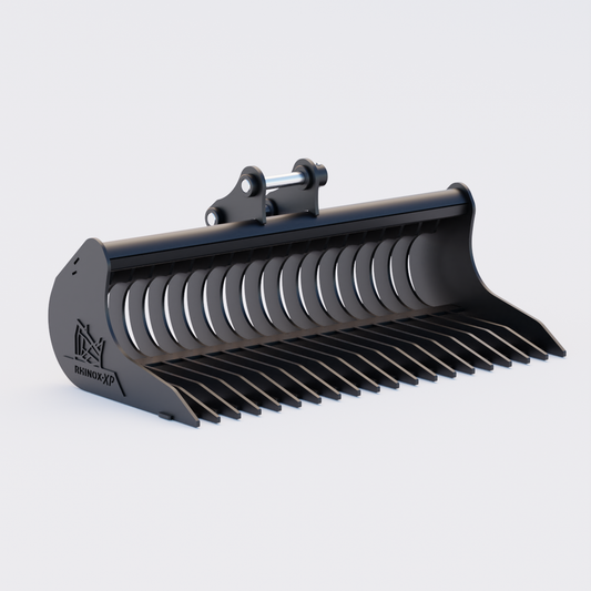 2P Rake Riddle Bucket 48" / 1200mm Front