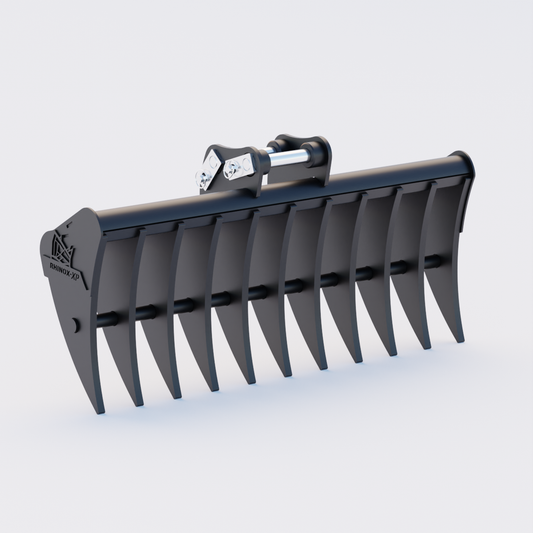 3E Land Rake 48" / 1200mm Front