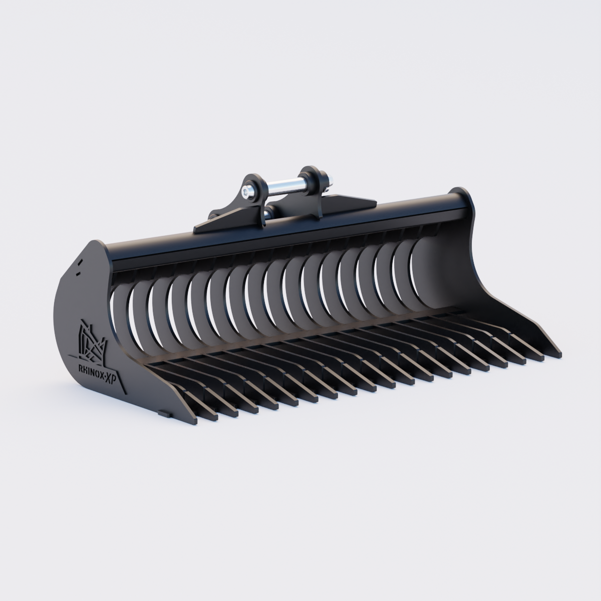 CAT 302.7 Rake Riddle Bucket 48" / 1200mm Front