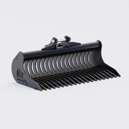 CAT 302.7 Rake Riddle Bucket 48" / 1200mm Front