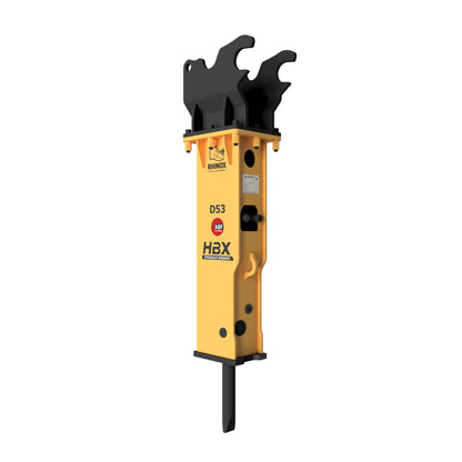Kubota U35 Quick Attach Hydraulic Hammer Front