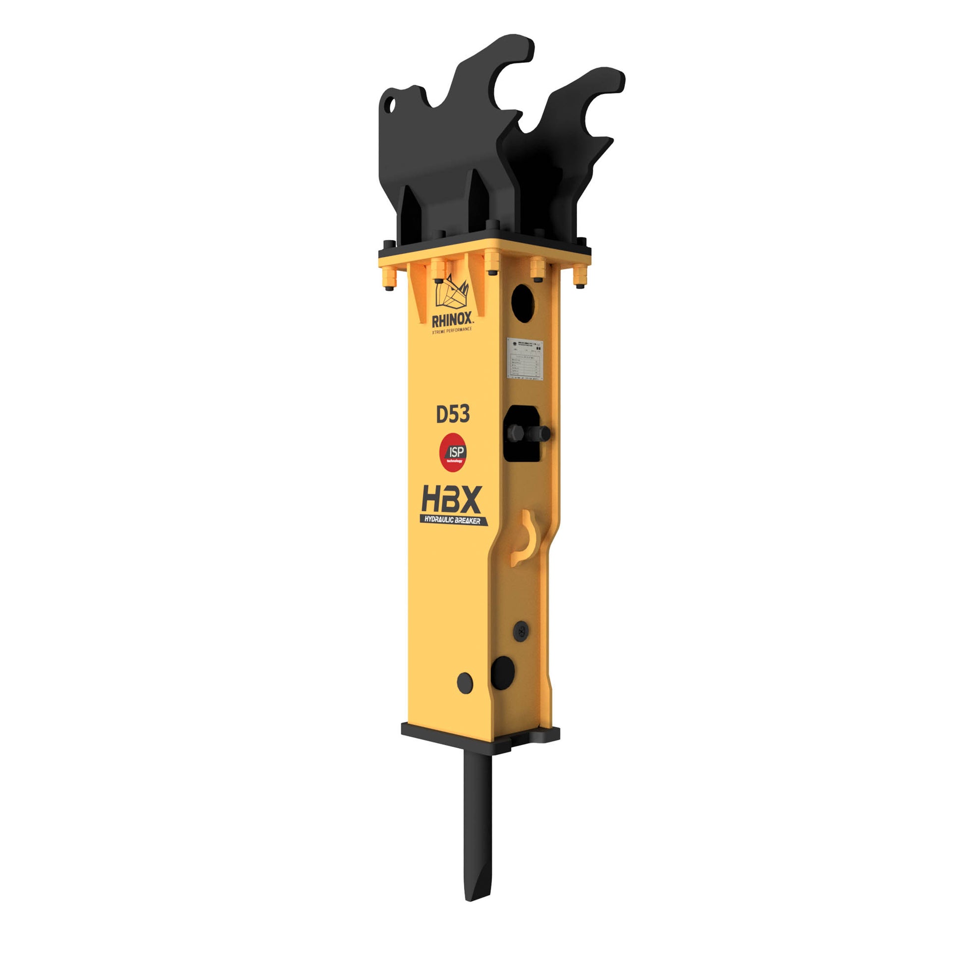 Kubota KX71-2 Quick Attach Hydraulic Hammer Front