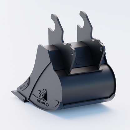 Kubota KX61-3 Quick Attach Digging Bucket - 18" / 450mm - Bolt-on Blade Back