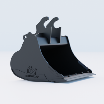 Kubota KX61-3 Quick Attach Digging Bucket - 30" / 750mm - Bolt-on Blade Side