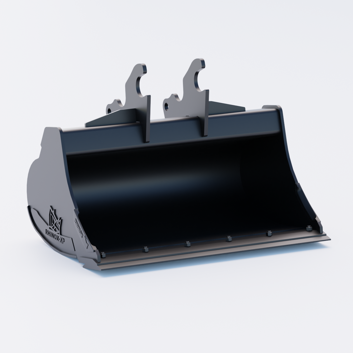 Kubota KX61-3 Quick Attach Digging Bucket - 36" / 900mm - Bolt-on Blade Front