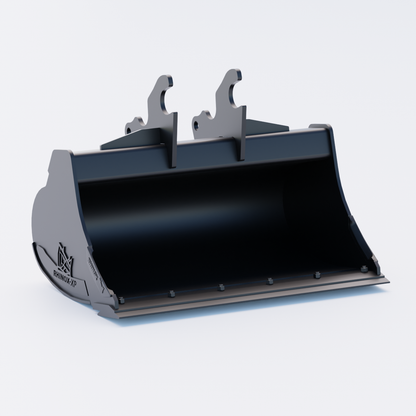 Kubota KX61-3 Quick Attach Digging Bucket - 36" / 900mm - Bolt-on Blade Front