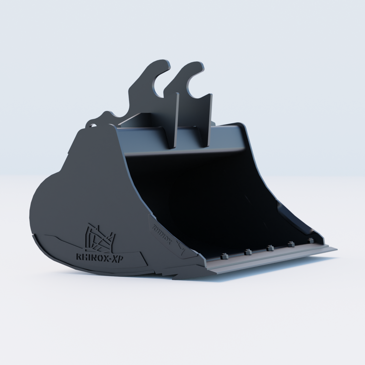 Kubota KX61-3 Quick Attach Digging Bucket - 36" / 900mm - Bolt-on Blade Side