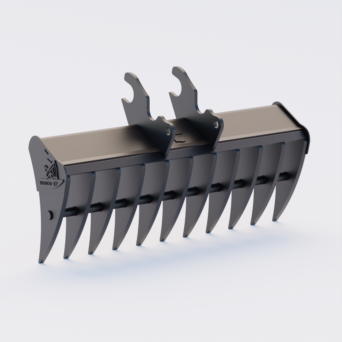 Kubota KX033 Quick Attach Land Rake 48" / 1200mm Back