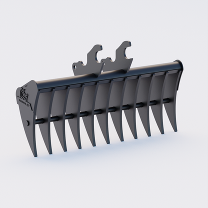 Kubota KX033 Quick Attach Land Rake 48" / 1200mm Front