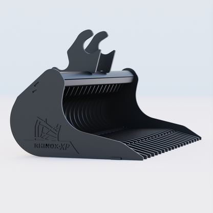 Kubota U35-4 Quick Attach Rake Riddle Bucket 48" / 1200mm Side