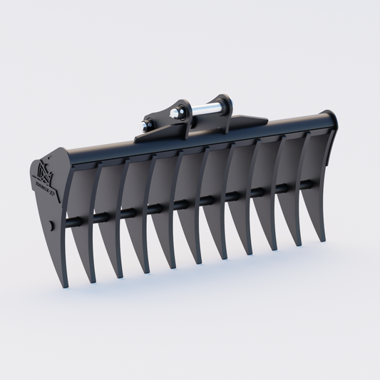 Yanmar SV40 Land Rake 48" / 1200mm Front