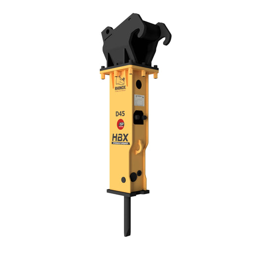 Bobcat E25 X-CHANGE Hydraulic Hammer Front