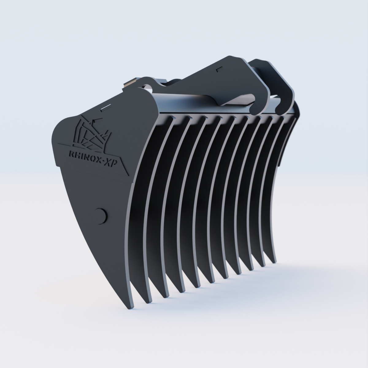 Bobcat E32 X-CHANGE Land Rake 48" / 1200mm Side