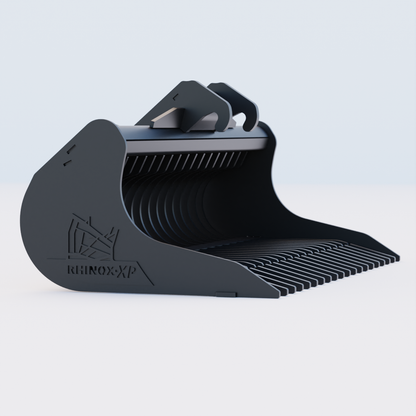 Bobcat E35 X-CHANGE Rake Riddle Bucket 48" / 1200mm Side