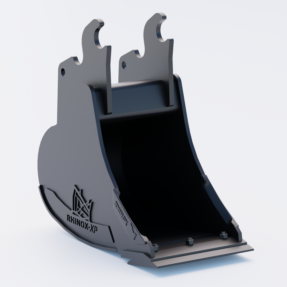 Kubota U27-4 Quick Attach Digging Bucket - 12" / 300mm - Bolt-on Blade Front