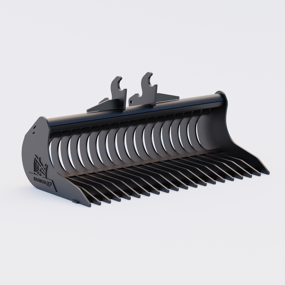 Kubota U25-3 Quick Attach Rake Riddle Bucket 48" / 1200mm Front