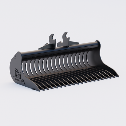 Kubota U25-3 Quick Attach Rake Riddle Bucket 48" / 1200mm Front