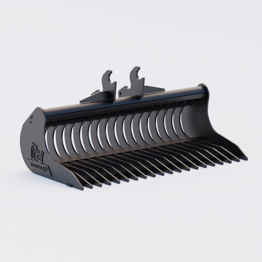 Kubota U25-3 Quick Attach Rake Riddle Bucket 48" / 1200mm Front