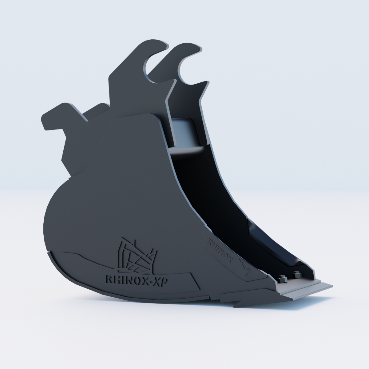 Deere 35P Wedge Lock Digging Bucket - 12" / 300mm - Bolt-on Blade Side