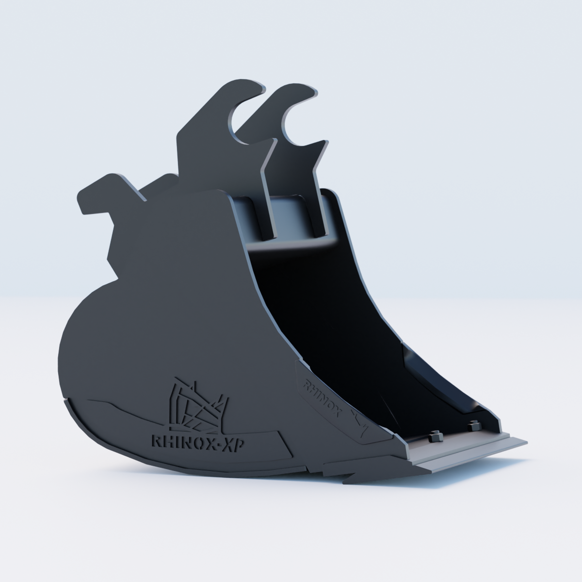 Deere 35P Wedge Lock Digging Bucket - 18" / 450mm - Bolt-on Blade Side
